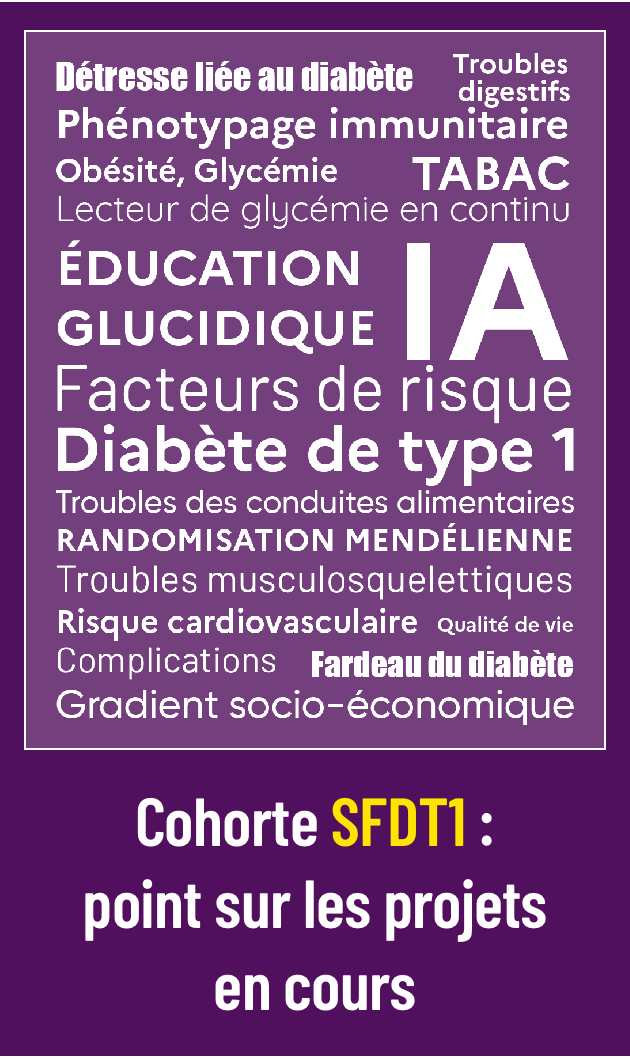 Cohorte SFDT1 : mieux comprendre le diabète de type 1 au quotidien ...