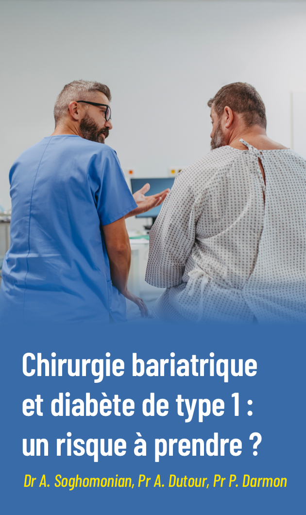 Chirurgie bariatrique chez le patient vivant avec un diabète de type 1 ...